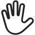 hand reflexology icon